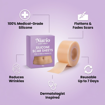 Nuvio Silicone Scar Sheets