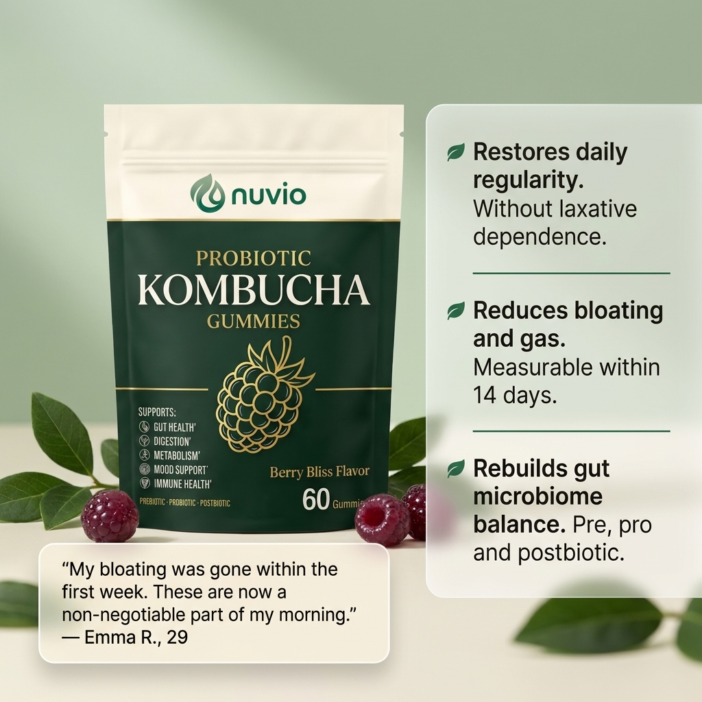 Nuvio Kombucha Gummies