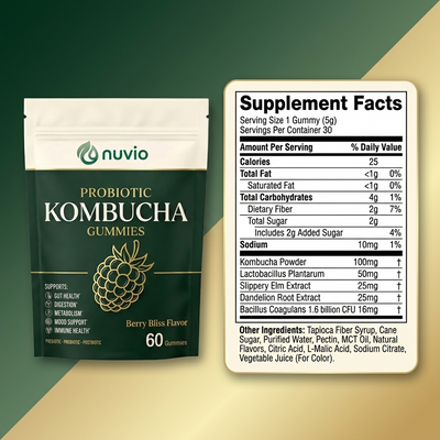 Nuvio Kombucha Gummies